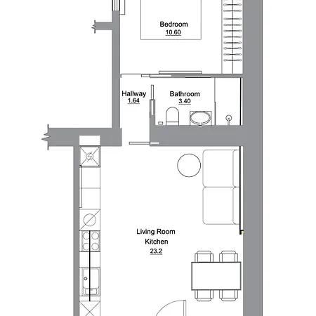 Price Vs Quality - Fully Equipped & Renovated 1br Montenero - Centre * Ольбия